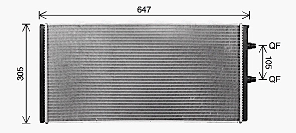 Radiateur Ava Cooling BW2604