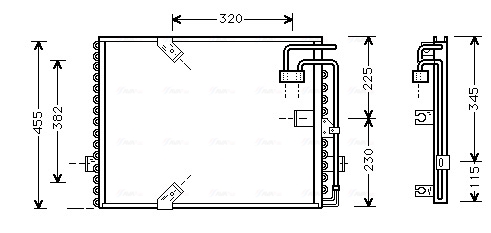 Airco condensor Ava Cooling BW5187