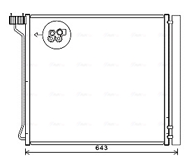 Airco condensor Ava Cooling BW5474D