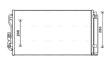 Airco condensor Ava Cooling BWA5434D