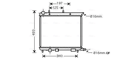 Radiateur Ava Cooling CN2188