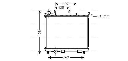 Radiateur Ava Cooling CN2190