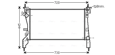 Radiateur Ava Cooling CN2262