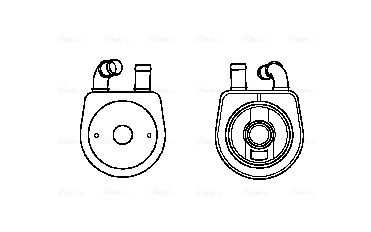 Oliekoeler motorolie Ava Cooling CN3284