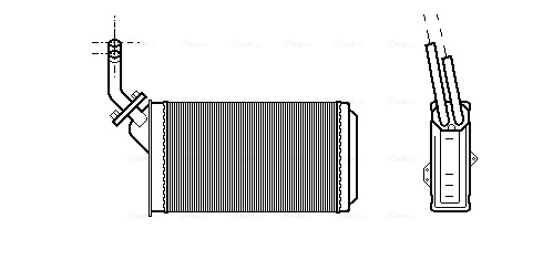 Kachelradiateur Ava Cooling CN6056