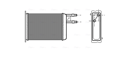 Kachelradiateur Ava Cooling CN6128