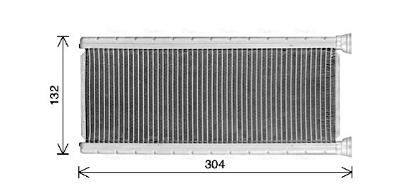 Kachelradiateur Ava Cooling CN6339