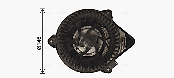 Ava Cooling Kachelventilator CN8315