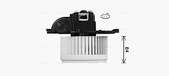 Ava Cooling Kachelventilator CN8329