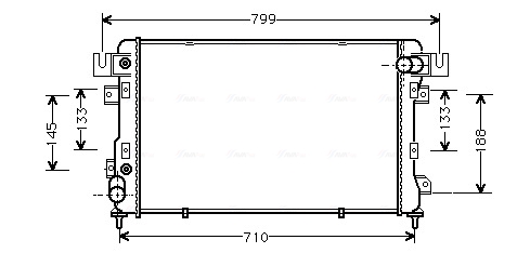 Radiateur Ava Cooling CR2011