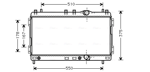 Radiateur Ava Cooling CR2055