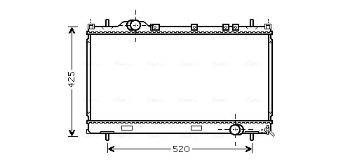 Radiateur Ava Cooling CR2101