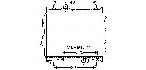 Radiateur Ava Cooling CR2119