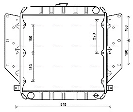 Radiateur Ava Cooling CR2134