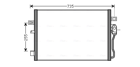 Airco condensor Ava Cooling CR5139