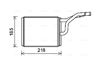 Kachelradiateur Ava Cooling CRA6137