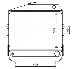 Radiateur Ava Cooling CS2024