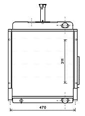 Radiateur Ava Cooling CS2027