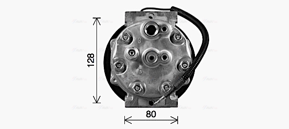 Ava Cooling Airco compressor CSAK061