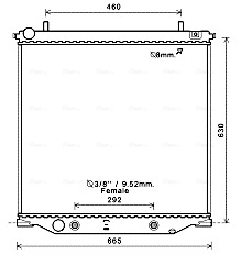 Radiateur Ava Cooling CT2059