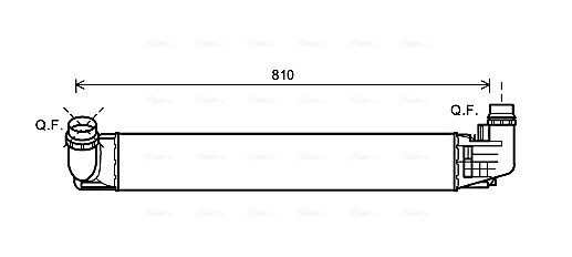 Interkoeler Ava Cooling DAA4009