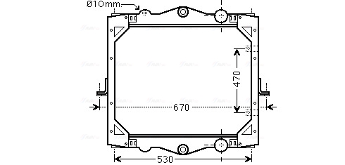 Radiateur Ava Cooling DF2039
