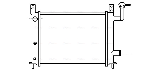 Radiateur Ava Cooling DN2046