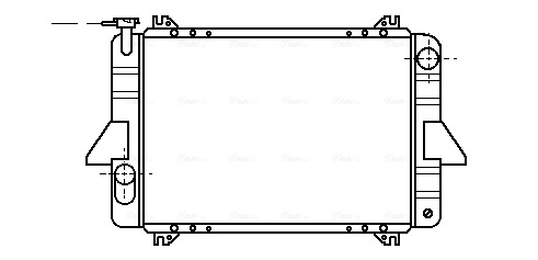 Radiateur Ava Cooling DN2088