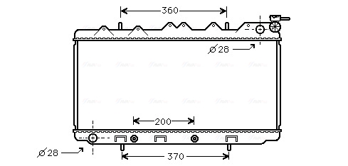 Radiateur Ava Cooling DN2117