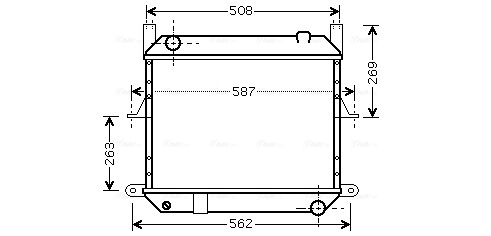 Radiateur Ava Cooling DN2209