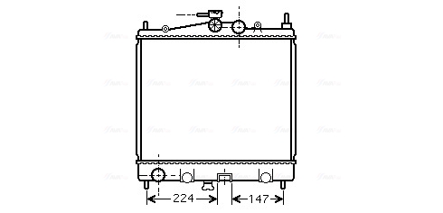 Radiateur Ava Cooling DN2210