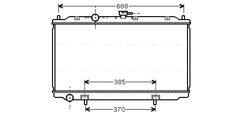 Radiateur Ava Cooling DNA2215