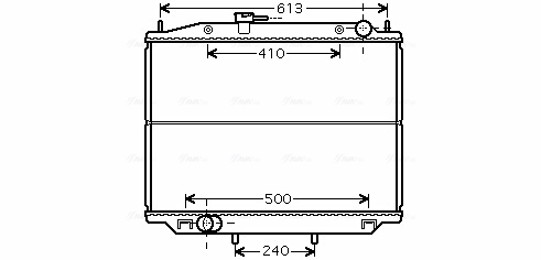 Radiateur Ava Cooling DN2265