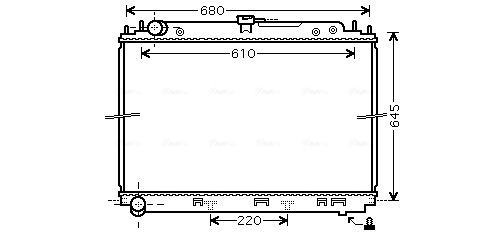 Radiateur Ava Cooling DNA2296