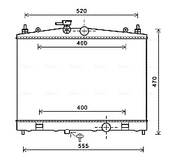 Radiateur Ava Cooling DN2338