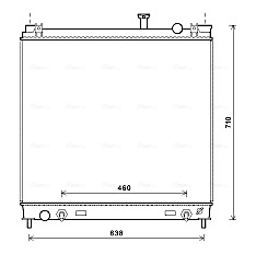 Radiateur Ava Cooling DN2378