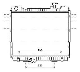 Radiateur Ava Cooling DN2418