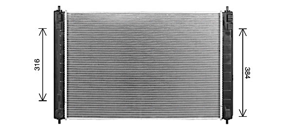 Ava Cooling Radiateur DN2468
