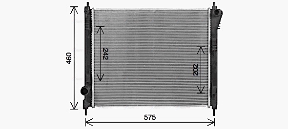 Radiateur Ava Cooling DN2470