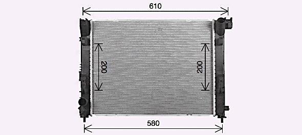 Radiateur Ava Cooling DN2481