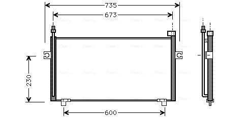 Airco condensor Ava Cooling DN5197