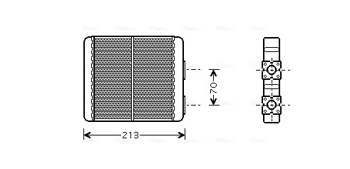 Kachelradiateur Ava Cooling DN6226