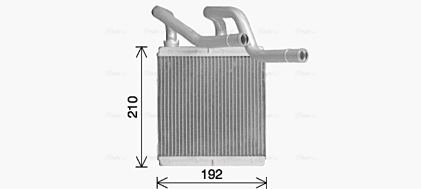 Kachelradiateur Ava Cooling DN6466