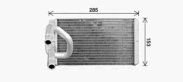 Kachelradiateur Ava Cooling DN6475