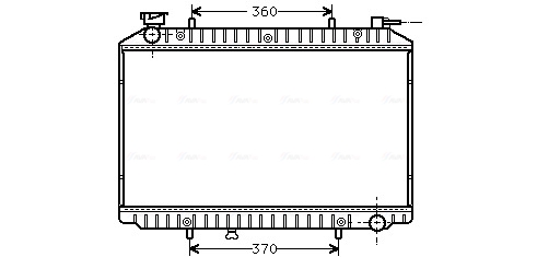 Radiateur Ava Cooling DNA2155