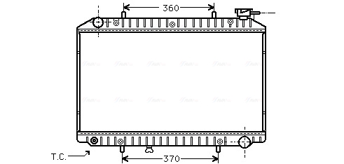 Radiateur Ava Cooling DNA2171