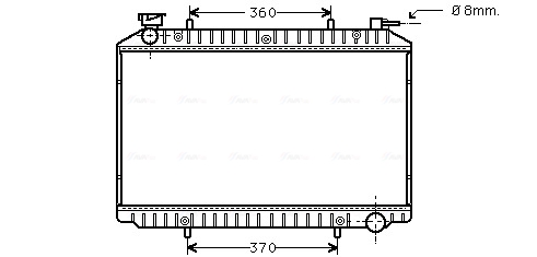 Radiateur Ava Cooling DNA2206