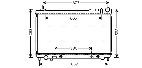 Radiateur Ava Cooling DNA2305