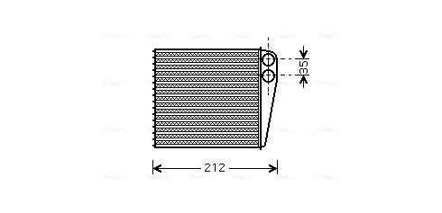 Kachelradiateur Ava Cooling DNA6256