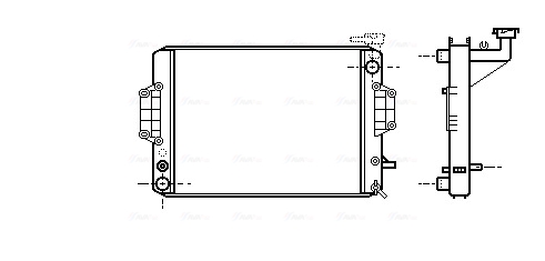 Radiateur Ava Cooling DU2022